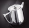 Stellar Art Deco Edelstahl Teekanne, Silber, 16.5 x 11.3 x 12.1 cm