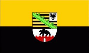 Sachsen Anhalt Fahne Flagge Grösse 1,50x0,90m - FRIP –Versand®