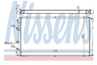Nissens 63936A Wasserkühler