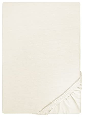 biberna Jersey-Spannbetttuch 0077155 Natur 1x 90x190 cm - 100x200 cm