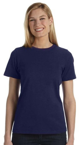 Ladies' Relaxed Jersey Short-Sleeve T-Shirt NAVY M