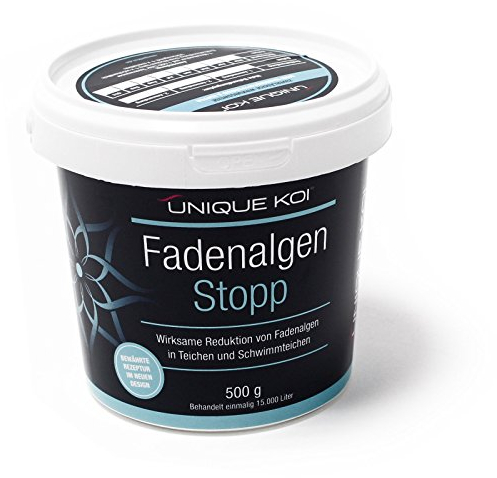 SunSun Unique Koi Fadenalgen Stopp 500 g für 15000 L Teichwasser Algenentfernung