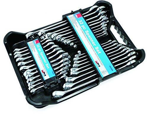 Hilka 16213203 AF/Metric Combination Spanner Set by Hilka