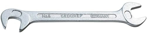 GEDORE Doppelmaulschlüssel 7 mm, Präzisions-Stahlwerkzeug, Robust, Made in Germany, Profi-Handwerkzeug für Industrie & Handwerk
