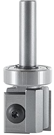 ENT 20320 Wendeplatten Bündigfräser HW, Schaft (S) 8 mm, Durchmesser (D) 22 mm, NL 20 mm, mit Kugellager