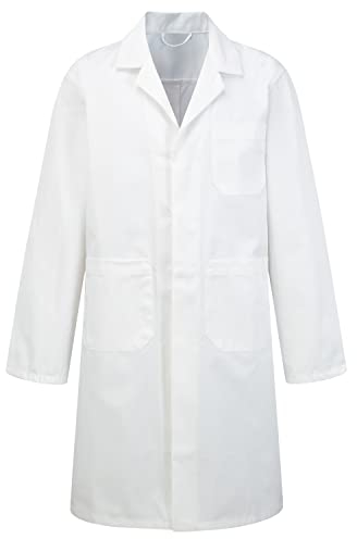 Fort Unisex Kids 444c Childs Warehouse Coat, White, 9-10 Years UK