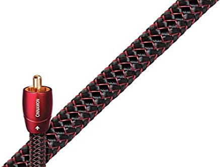AudioQuest 5m Coax Cinnamon - Cavo coassiale Male Connector/Male Connector, Oro, Nero, 75 Ω, 1 pezzo(i)