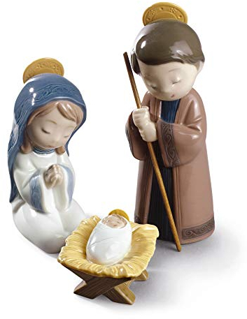 NAO Krippenfigur aus Porzellan Die Heilige Familie