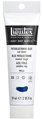 Liquitex Professional Acrylique Heavy Body 59 ml Bleu de phtalocyanine nuance rouge Série 2