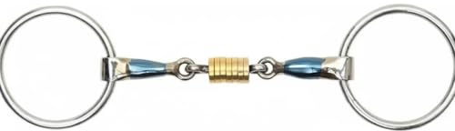 Shires Blue Sweet Iron Loose Ring with Roller (5.5)