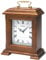 Seiko QXR130B Radio Controlled Wooden Mantel Clock, Dark Brown, 23.5 x 17.5 x 8.9cm