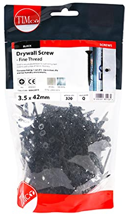TIMCO PH2 Philips Drywall Screws - 3.5 x 42 - Zinc - Bag of 320