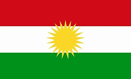 U24 Fahne Flagge Kurdistan 60 x 90 cm