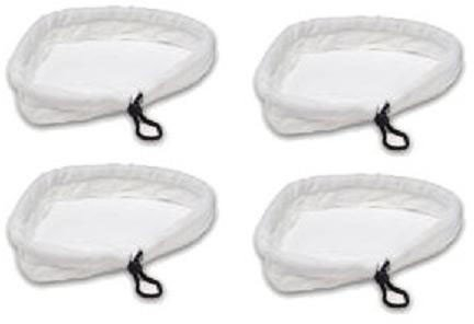 Deals2u365 Washable Microfibre Cloth Cleaning Pads for Morphy Richards 720504 720505 720520 720024 720025 720026 Steam Cleaner Mop (Pack of 4, White)