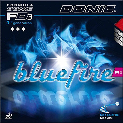 Donic Belag Bluefire M1, schwarz, 2,0 mm