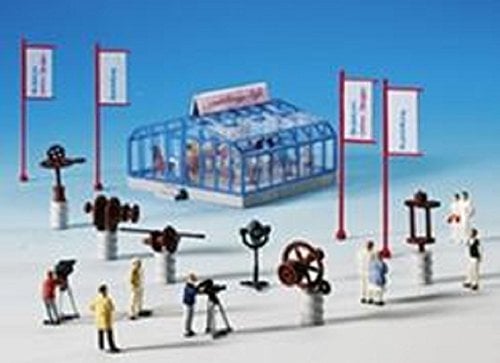 Kibri 8621 - Ausgestaltungsset Cafe - Terrasse - Skulpturen