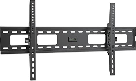 Manhattan 423830 Universal Wandhalterung für Flachbildschirme 37 bis 85 neigbar bis zu 75 kg schwarz