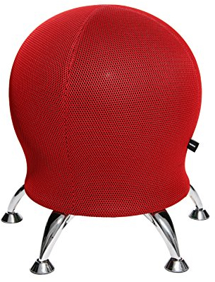 Topstar Sitzhocker Sitness 5 mit Gymnastikball rot