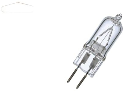 Satco S3418 1/Card 120V 35-Watt T4 GY6.35 Base Light Bulb, Clear