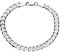 JEWLIX Panzerarmband 925 Silber 6mm Herrenarmband PA0060 (Länge: 23cm)