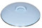 Riess, 0102-006, Deckel mit Chromrand 24, CLASSIC - BUNT/PASTELL, Farbe Blau, Durchmesser 24 cm, Höhe 6.7 cm, Emaille, optional zu Töpfen und Kasserollen