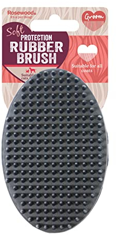 Rosewood Soft Protection Rubber Brush for Cats & Dogs