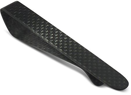Grom Krawattenklammer/Krawattennadel aus Carbon