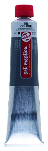 Talens Art Creation Ölfarbe - 200 ml Tube - Kaltgrau 717 - Opak & Lichtecht - Vielseitig für alle Techniken