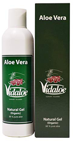 Vidaloe Natural Gel (organic) 98% 250ml kaltgepresst von Fuerteventura