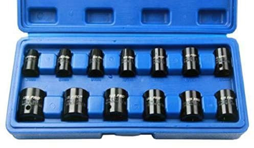 14PC 3/8 Impact Shallow SOCKETS 8-19MM B1365