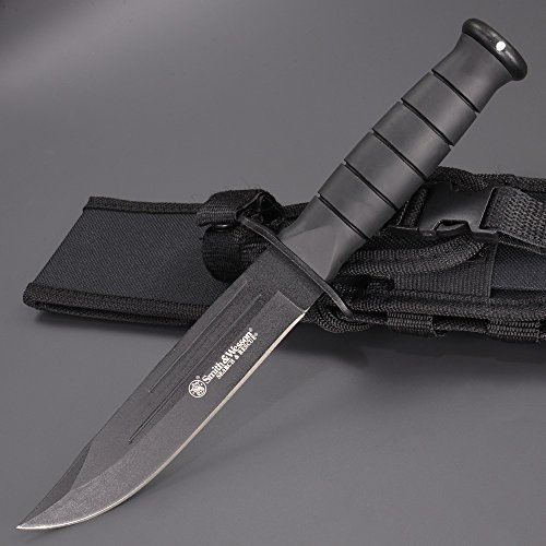 Smith & Wesson - Messer - Search & Rescue - Edelstahl, Schwarz
