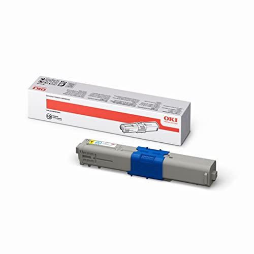 OKI 44469704 C310, C330, C510, C530, MC351, MC361, MC561 Tonerkartusche Standardkapazität 2.000 Seiten 1er-Pack, gelb