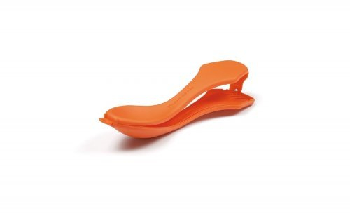 Light My Fire Spork Case Transportbehälter mit einem Kombibesteck orange