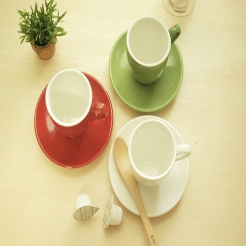 Home Kitchen Cups, Mugs - Nolita Double espresso Mug (Random color)[002kr]