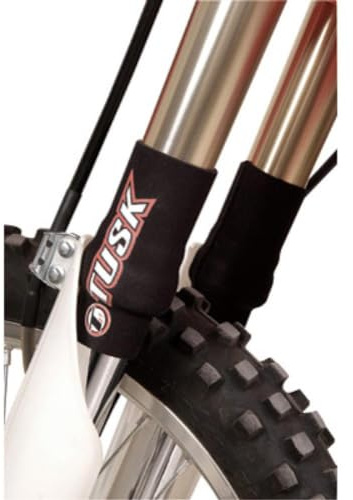 Tusk Neoprene Seal Guards 44-50 Mm Short Black -Fits: Beta 250 Rr 2013-2015