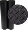 Rubber-Cal Rollos de goma para suelos de placa de diamante, rollos de 3 mm x 1,2 m x 0,3 m, color negro