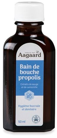 Aagaard - Bain de bouche - extrait liquide 50 ml - Un hygiène de la bouche parfaite