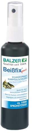 Balzer Beißfix Power Spray - Lockstoff für Fische 50ml, Geschmack:Karpfen/Schleie
