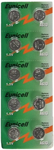 10 X AG13 LR44 Button Cells Batteries - A76 L1154 SR44 G13 357-1.5V