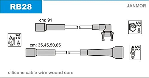 Janmor RB28 Zündleitungssatz