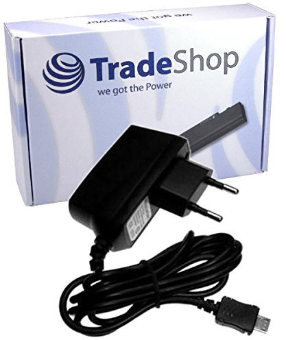 Trade-Shop Netzteil Ladegerät Ladekabel Adapter Micro-USB passend für Archos 50 Oxygen