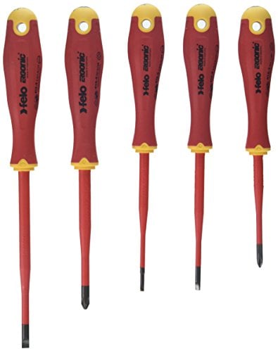 Felo Jgo ERGONIC ESlim VDE 5pc, multicolore