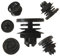 Clips und Klammern 3B0868243 Verkleidung Clips 10 Stücke