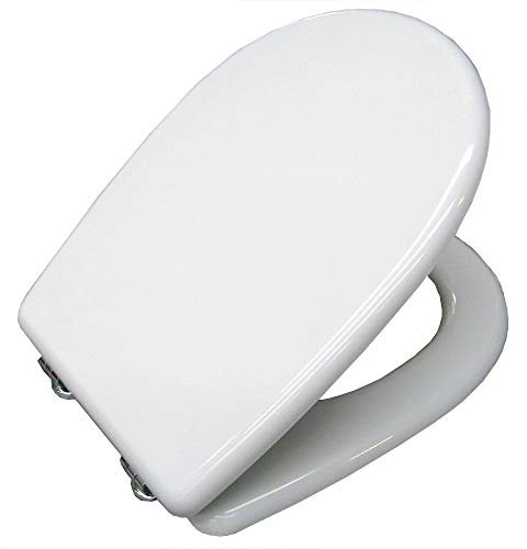 ERCOS Sedile Compatibile con WC ARETUSINA di cesame Prodotto Non Originale - Marca ACB Linea Gold