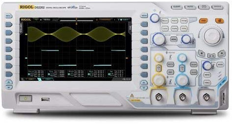 GOWE Digital Oscilloscope,200MHz 2GSa/s 14Mpts(Standard),56Mpts(Option) 50,000 wfms/s.