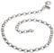 Fußkette Silber (Erbskette) - 4mm Breite - Länge 30cm - echt 925 Silber