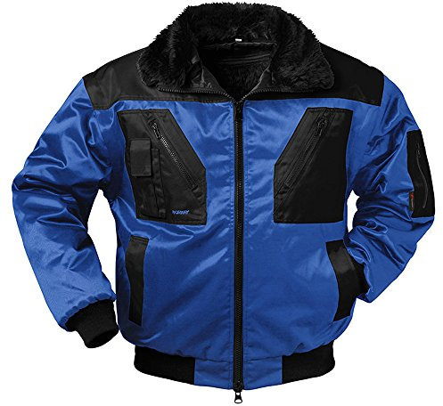 NORWAY-Pilotjacke MOLDE 23629 royal/schwarz Gr.XL