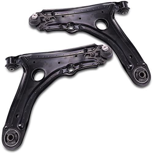 BESTPRICE 2x Querlenker Vorderachse unten links & rechts mit Lagerbuchsen und Traggelenk Kompatibel mit SEAT CORDOBA (6K1, 6K2), CORDOBA (6K2), CORDOBA Vario (6K5), CORDOBA VARIO KastenKombi (6K5), IB