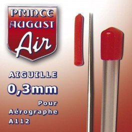 Prince August AA103 Aiguille 0.3 mm pour aérographe A112