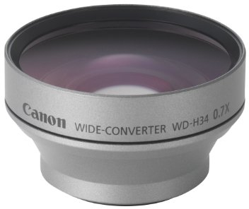 Canon WD-H43 Weitwinkelkonverter HV20 HV30 0,7fach
